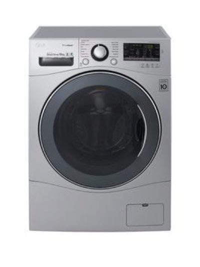 Lg Fh4A8Jds4 10Kg Load, 1400 Spin Washing Machine - Silver Lg Fh4A8Jds4 10Kg Load, 1400 Spin Washing Machine - Silver